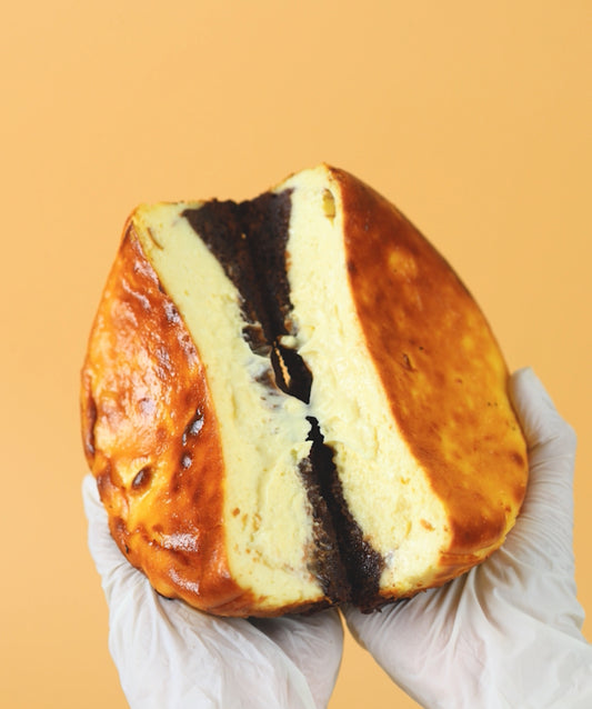 Brownie Basque Cheesecake (contains egg) (only Delhi)