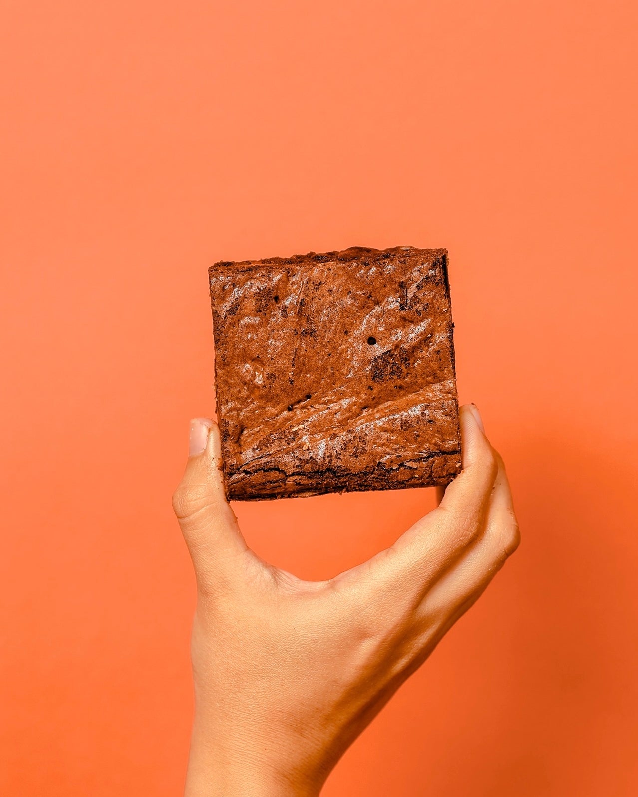 NOT YOUR CLASSIC BROWNIE (contains egg)