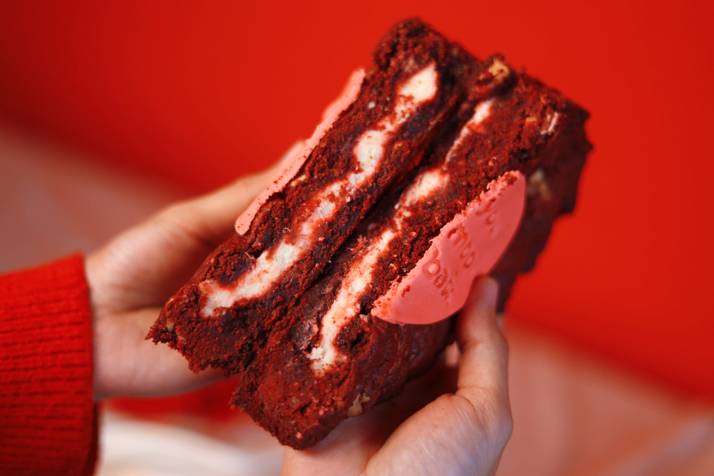 Red Velvet Cookie Cake