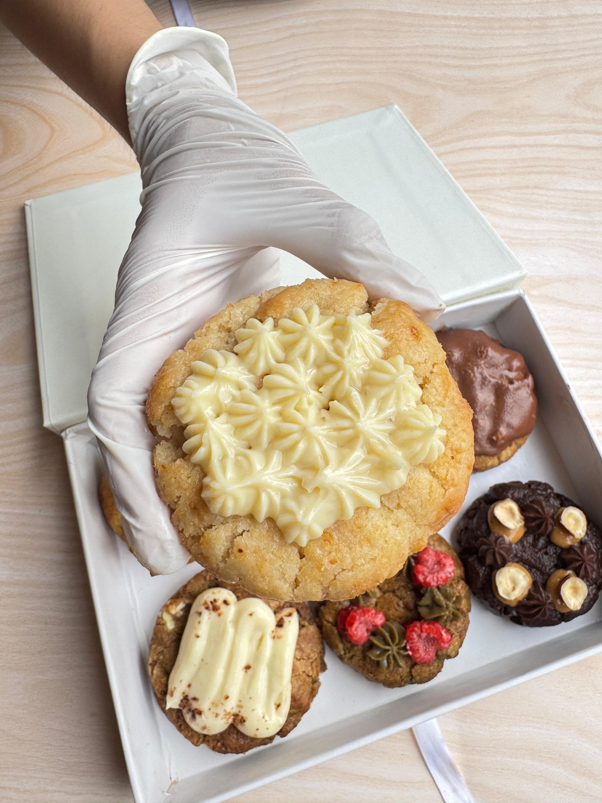 Rakhi special cookie box (eggless)